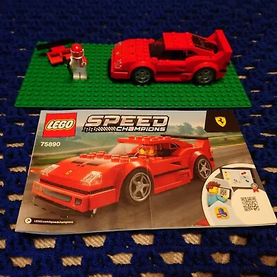 Buy LEGO 75890 SPEED CHAMPIONS: Ferrari F40 Competizione - With Instructions • 7£