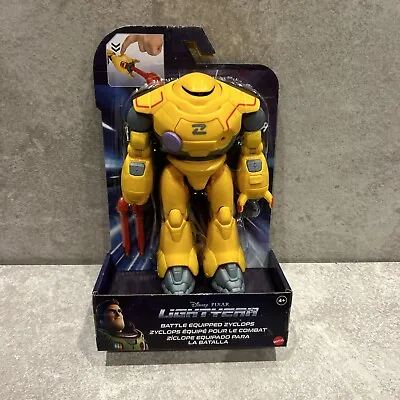 Buy Disney Buzz LightYear / Zyclops Space Robot / Action Figure / Battle Equipped • 11.99£