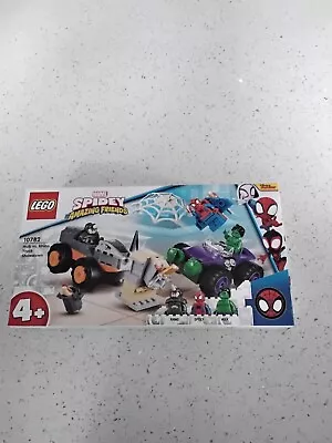 Buy New Lego 10782 Marvel Hulk Vs Rhino Truck Showdown No Minifigures Or Web • 5£
