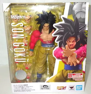 Buy BANDAI S.H.Figuarts Dragon Ball Z Super Saiyan 4 Son Goku Action Figure From JPN • 110.26£