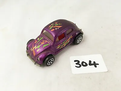 Buy Rare Vintage Hotwheels Mattel Malaysia Vw Volkswagen Beetle Diecast Toy Car • 22£