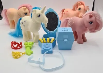 Buy My Little Pony G1 Vintage Bundle & Accessories Hasbro 1982-1984 A74 • 29.99£