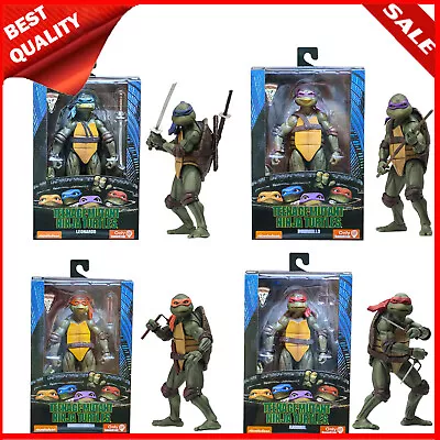 Buy NECA TMNT Teenage Mutant Ninja Turtles 1990s  Movie Action Figure Toys Gift • 17.98£