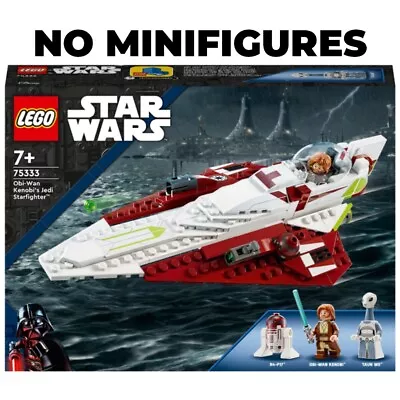 Buy LEGO Star Wars 75333 - Obi-Wan Kenobi’s Jedi Starfighter - NO MINIFIGURES! • 12.95£