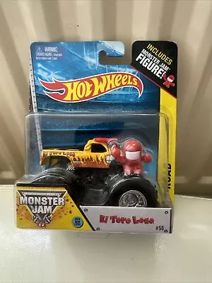 Buy Hot Wheels Monster Jam Collectable - El Toro Loco With Figure (1:64 Scale) Rare • 23.99£
