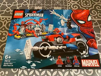Buy Lego Marvel Super Heroes Spider-Man Bike Rescue (76113) • 29.95£