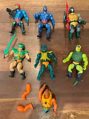 Buy He-Man / MOTU Job Lot / Vintage Action Figures / Evil Warriors/ Mattel 1980s • 10.50£