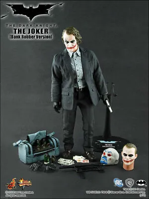Buy Hot Toys The Joker Bank Robber Version  MMS79 1/6 Figure Sideshow 1/6 Scale  • 239.99£