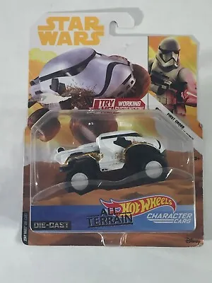 Buy Hot Wheels STAR WARS “First Order Stormtrooper” All Terrain Character Car FTM94 • 17.99£