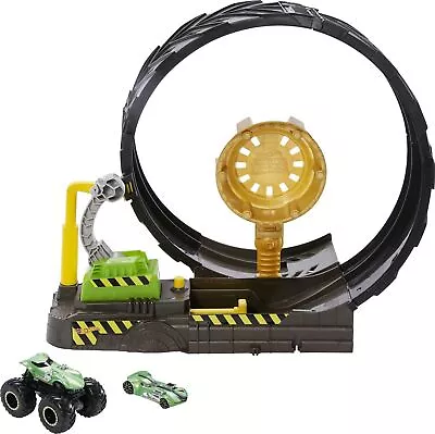 Buy Hot Wheels Monster Trucks Epic Loop Challenge Playset And 8 Vehicles • 49.99£