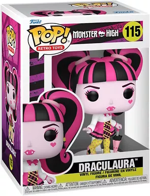 Buy Monster High - Draculaura 115 - Funko Pop! Vinyl Figure • 24.22£