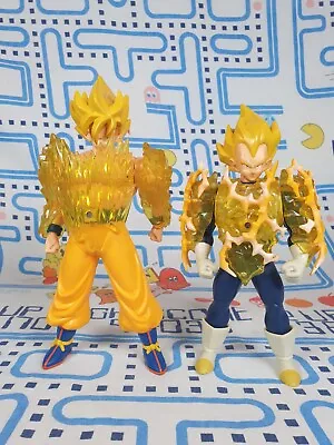 Buy Bandai Dragon Ball Z Power Booster SUPER SAIYAN Goku And Vegeta Toy Bundle 2008 • 14.17£