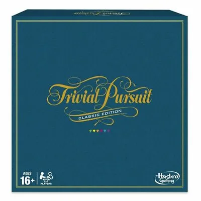 Buy Trivial Pursuit Classic Edition Family Quiz Trivia Original Board Game • 19.99£