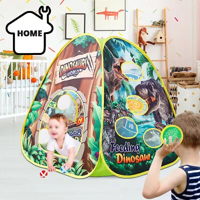 Buy Pop Up Tent Dinosaur Multifunctional Game House Infant Baby Indoor & Outdoor Kid • 15.99£