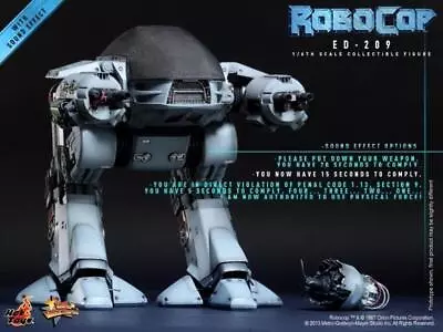 Buy New Hot Toys Mms204 1/6 Robocop Ed209 Robot Figure Toy In Stock • 739£
