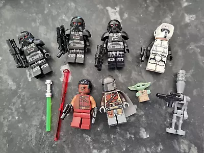 Buy Lego Star Wars, 8 Mini Figures. The Child, Scout/Dark Troopers, Greed Karga+more • 18£