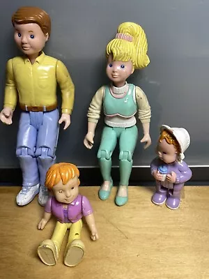 Buy Fisher Price Vintage Loving Family Figures Adults Articulated Knees • 15£