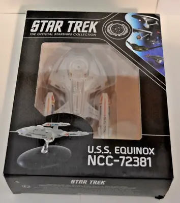 Buy Eaglemoss Star Trek Uss Equinox Ncc-72381 With Magazine New In Box • 39.99£
