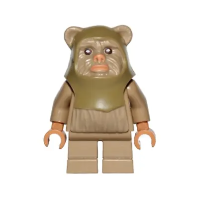 Buy LEGO Mini Figurine Star Wars Ewok Warrior From Ucs Village (10236) - SW0508 • 11.42£