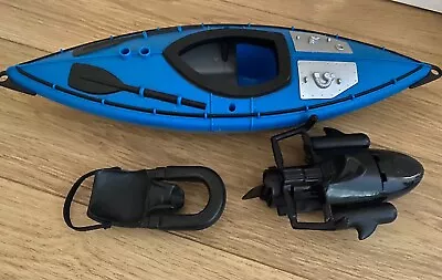Buy Action Man Canoe With Scuba Sled And Buoyancy Aid  • 10£