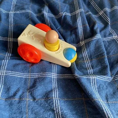 Buy Fisher Price Vintage Click 'n'  Clatter Toy Car • 8£