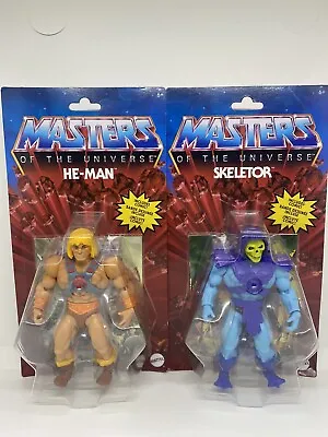 Buy Masters Of The Universe He-Man & Skeletor Figures • 29.99£