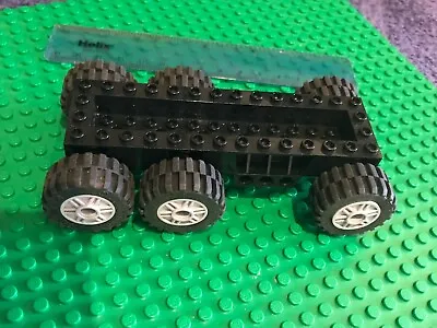 Buy Lego Technic BLACK Super Truck Base / Chassis With 6 Spoked GREY 30.4 Wheels • 3.99£