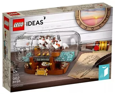 Buy ♣ Lego Ideas 21313 - Boat In A Bottle / Ship In A Bottle - New ♣ • 119.67£