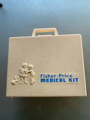 Buy Vintage Fisher Price Medical Case Kit 936 Set 1977 Retro • 25£