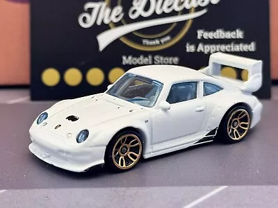 Buy HOT WHEELS Porsche 993 Gt2 White Gold Wheels 1:64 Diecast NEW LOOSE COMBINE POST • 12.99£
