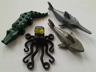 Buy Lego Octopus  Sawfish Shark Crocodile Set • 18.99£