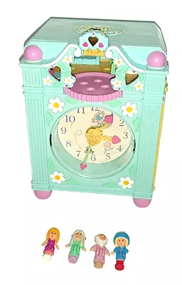 Buy 1990 Polly Pocket Bluebird Funtime Clock Complete Blue Watch Not Working • 102.96£