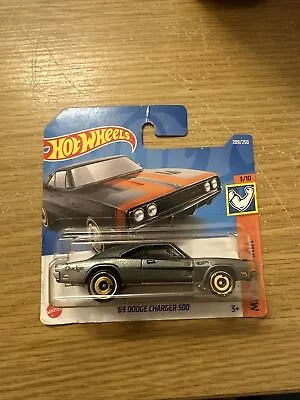 Buy Hot Wheels 69 Dodge Charger 500 Grey Muscle Mania 2022 3/10 209/250 • 2.50£