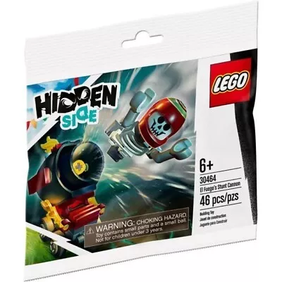 Buy Lego 30464 Hidden Side El Fuego's Stunt Cannon Polybag Brand New Sealed • 4.57£