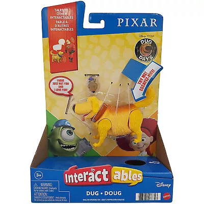 Buy Disney Doug Dug Interactables Talking Action Figure Toy Up Movie Dog Days Pixar • 16.99£