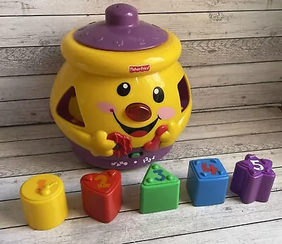 Buy Fisher Price Laugh & Learn  Shape Sorter And Counting Cookie Jar Interactive • 9.99£