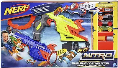 Buy Hasbro Nerf Nitro Car Blaster Duelfury Demolition Kids Toy • 22.99£