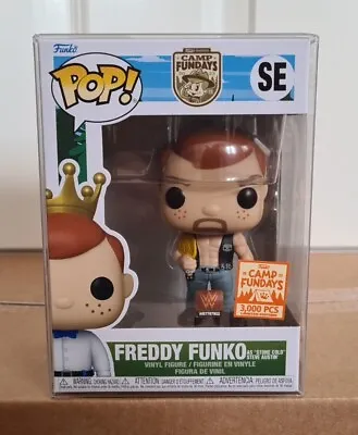 Buy Funko POP! SE Freddy Funko As Stone Cold LE 3000 Pieces Camp Fundays + Protector • 49.99£