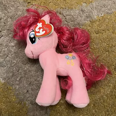 Buy Ty My Little Pony Soft Toy / Beanie - Pinkie Pie - 7  18cm • 7.99£