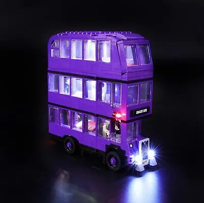 Buy BRIKSMAX Led Lighting Kit For Harry Potter Knight Bus-Compatible With Lego 75957 • 14.49£