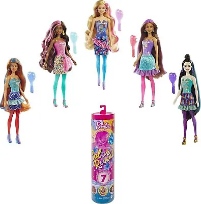 Buy Barbie Color Reveal Party Barbie - 5 Designs To Collect Water Change Doll New • 28.95£