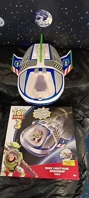 Buy Buzz Lightyear Space Ranger Spaceship In Box Mattel 2009-10 Retro Rare HTF • 34.94£