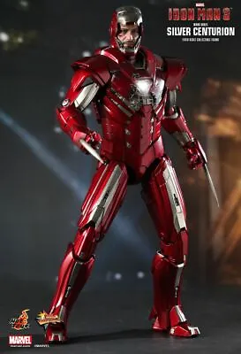Buy 1/6 Hot Toys Mms213 Marvel Iron Man 3 Silver Centurion Mk33 Mark Xxxiii Figure • 228.99£