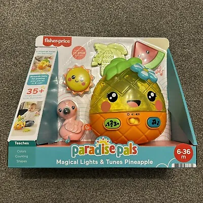 Buy Fisher Price Paradise Pals Magical Lights & Tunes Pineapple / Brand New / UK • 15.99£