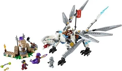 Buy Lego Ninjago Titanium Dragon 70748 - 100% Complete With New/unused Sticker Sheet • 36.99£