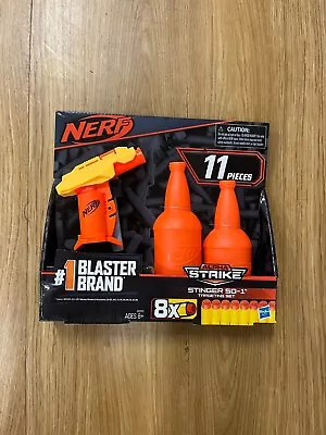 Buy Nerf Alpha Strike Stinger SD-1 - BNIP - 11 Piece Targeting Blaster - Gift - Toy • 6.99£