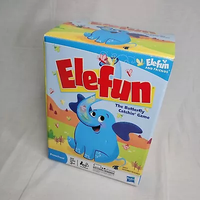 Buy ELEFUN Butterfly Catching Game Milton Bradley MB Hasbro 2008 Works 4 Ft Trunk • 28.39£