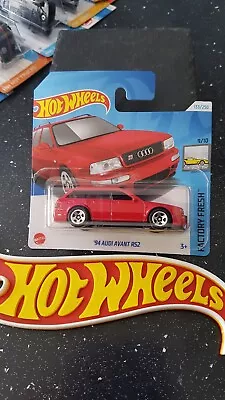 Buy Hot Wheels ~ '94 Audi Avant RS2, Bright Red, Short Card.  More Model's Listed!! • 3.69£