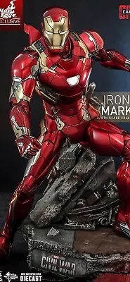 Buy Hot Toys Iron Man XLVI 46 (Exclusive) Limited Edition - FREE NEXT DAY DELIVERY • 335£