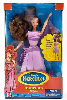 Buy 1996 Disney's Hercules Fashion Secrets Megara Doll / Mattel 17149 / NrfB • 92.74£